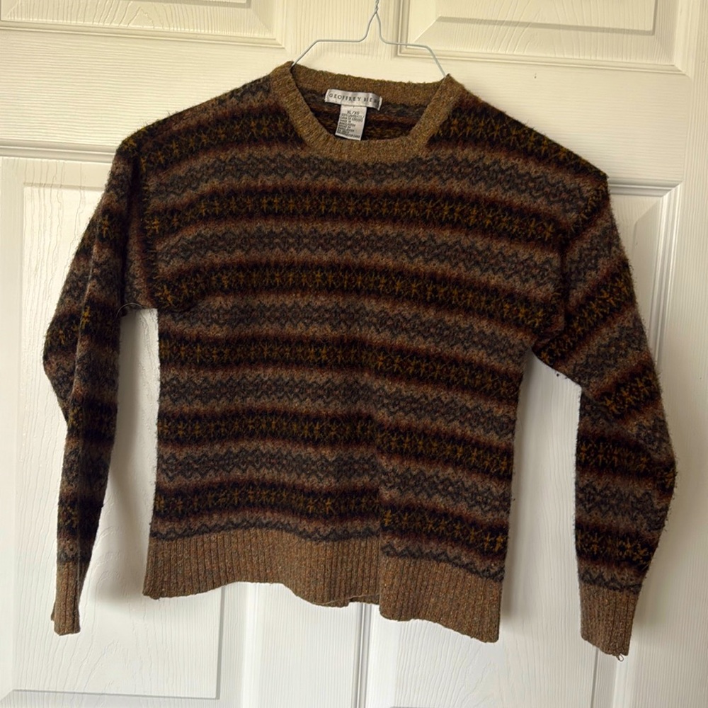 Vintage Geoffrey Beene Wool Sweater